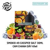  Smokio 49 Cassper Salt Orange Passion Fruit Kiwi 30ml - Tinh Dầu Salt Nic Chính Hãng 