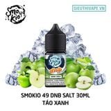  Smokio 49 DNB Salt Green Apple 30ml - Tinh Dầu Saltnic Chính Hãng 