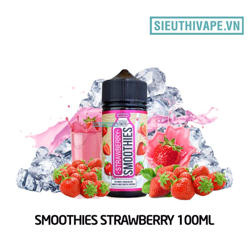  Smoothies Strawberry 100ml - Tinh Dầu Vape Malaysia 