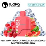  Waka soMatch Raspberry Watermelon - Pod 1 Lần 6000 Hơi Có Sạc 