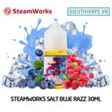  Steamworks Salt Blue Razz 30ml - Tinh Dầu Saltnic UK 