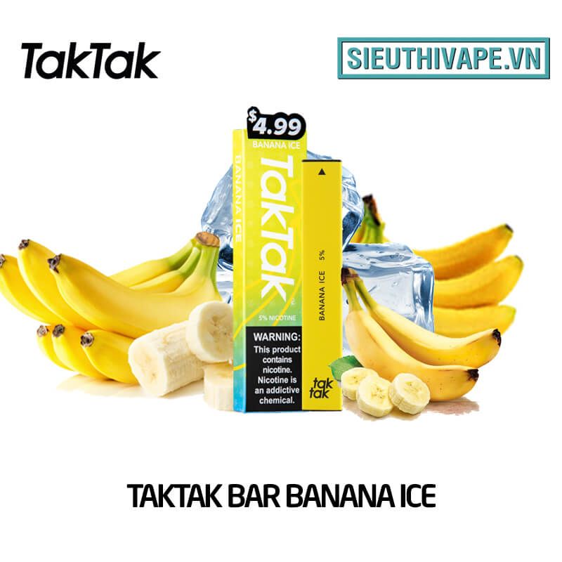  Taktak Banana Ice - Vape Pod System Dùng 1 Lần 