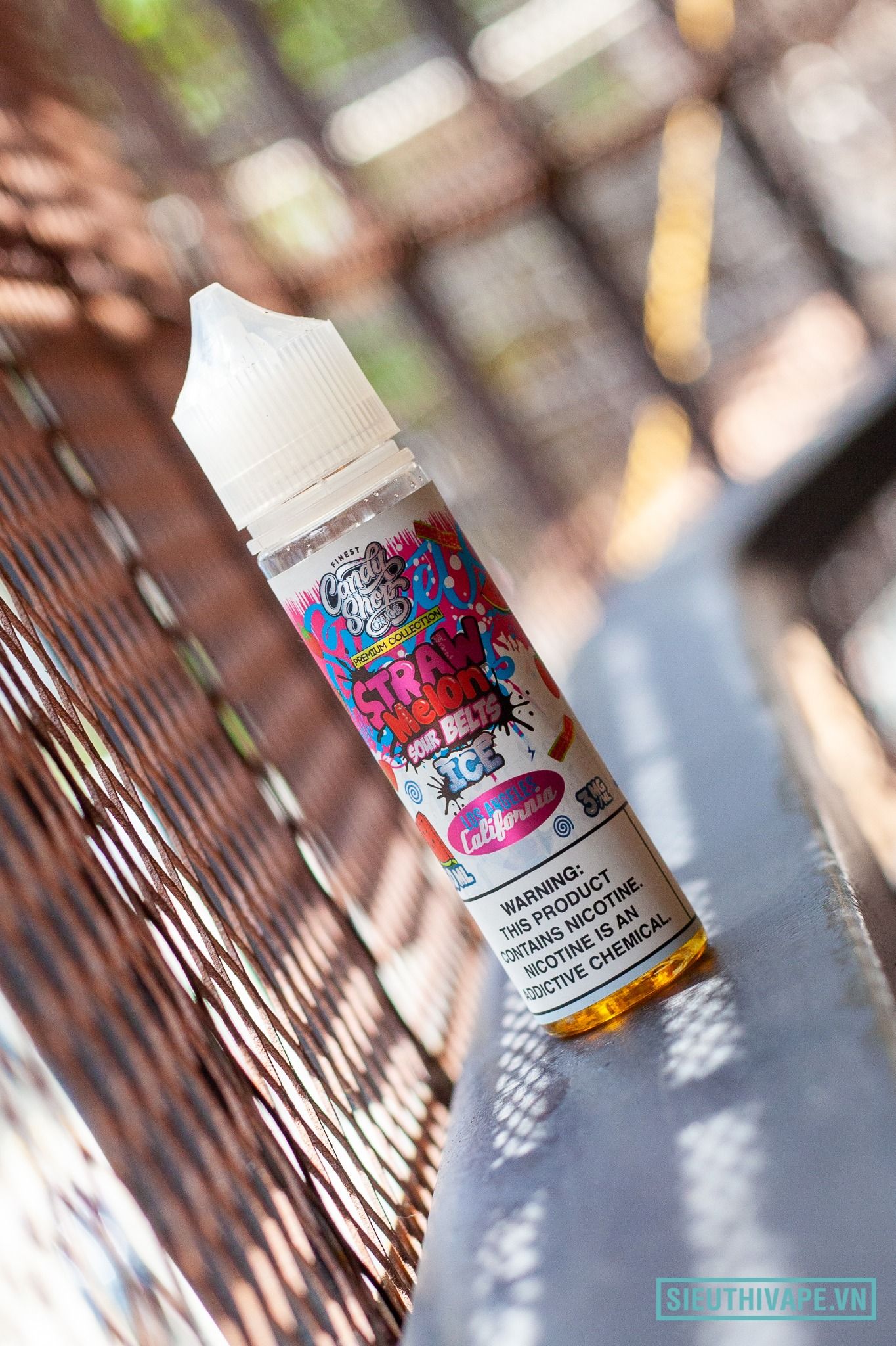  The Finest Strawmelon Sour Belts 60ml - Tinh Dầu Vape Mỹ 