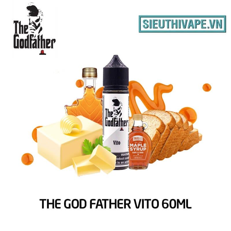  The God Father Vito 60ml - Tinh Dầu Vape Canada Chính Hãng 