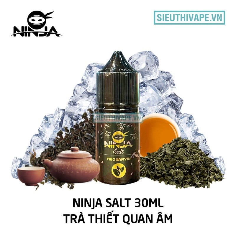  Ninja Salt Tieguanyin 30ml - Tinh Dầu Saltnic Chính Hãng 