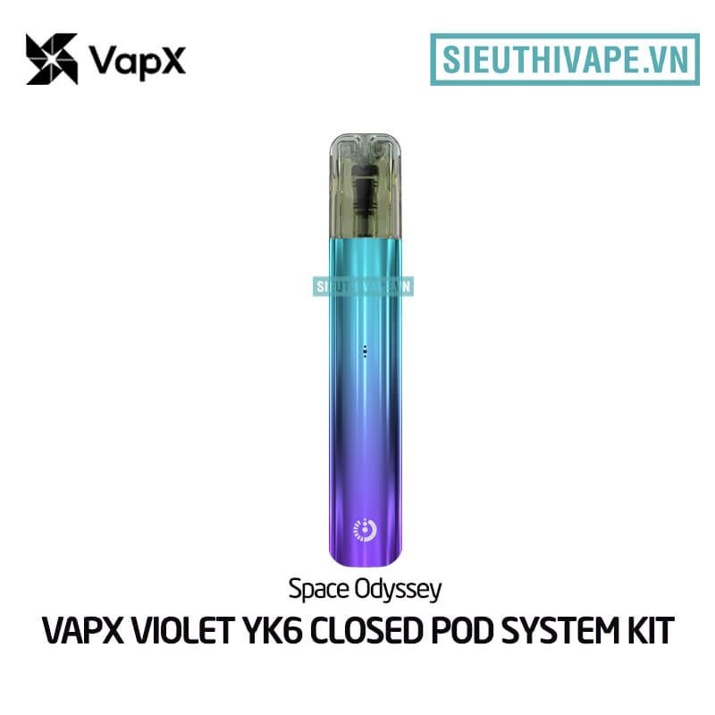  Vapx Violet YK6 Pod System Kit - Chính Hãng 