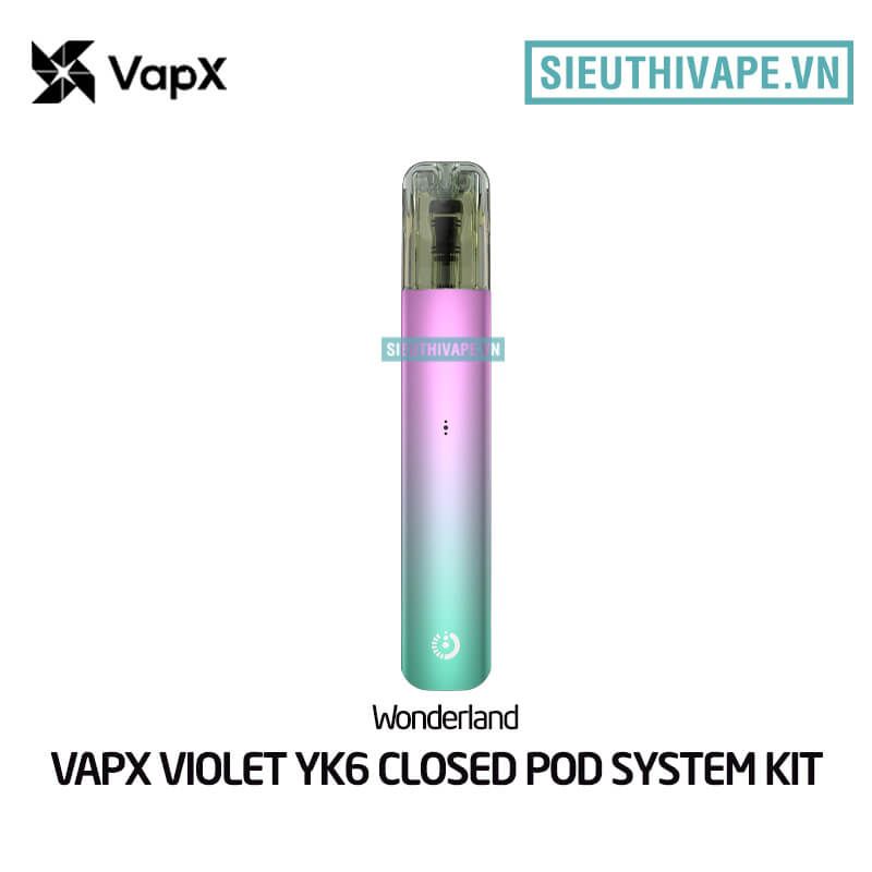  Vapx Violet YK6 Pod System Kit - Chính Hãng 