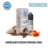  Wario Juice Mocha Praline 50ml - Tinh Dầu Vape Malaysia 