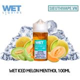  Wet Iced Melon Menthol 100ml - Tinh Dầu Vape Mỹ 