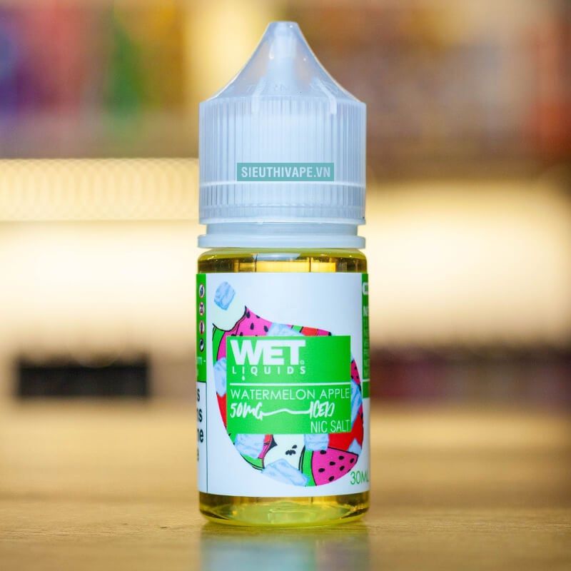  Wet Iced  Salt Watermelon Apple 30ml - Tinh Dầu Salt Nic Mỹ 