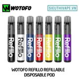  Wotofo Refillo Refillable - Pod System Kit Chính Hãng 