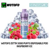  Wotofo Zetta Raspberry Ice - Pod 1 Lần 5000 Hơi Có Sạc 