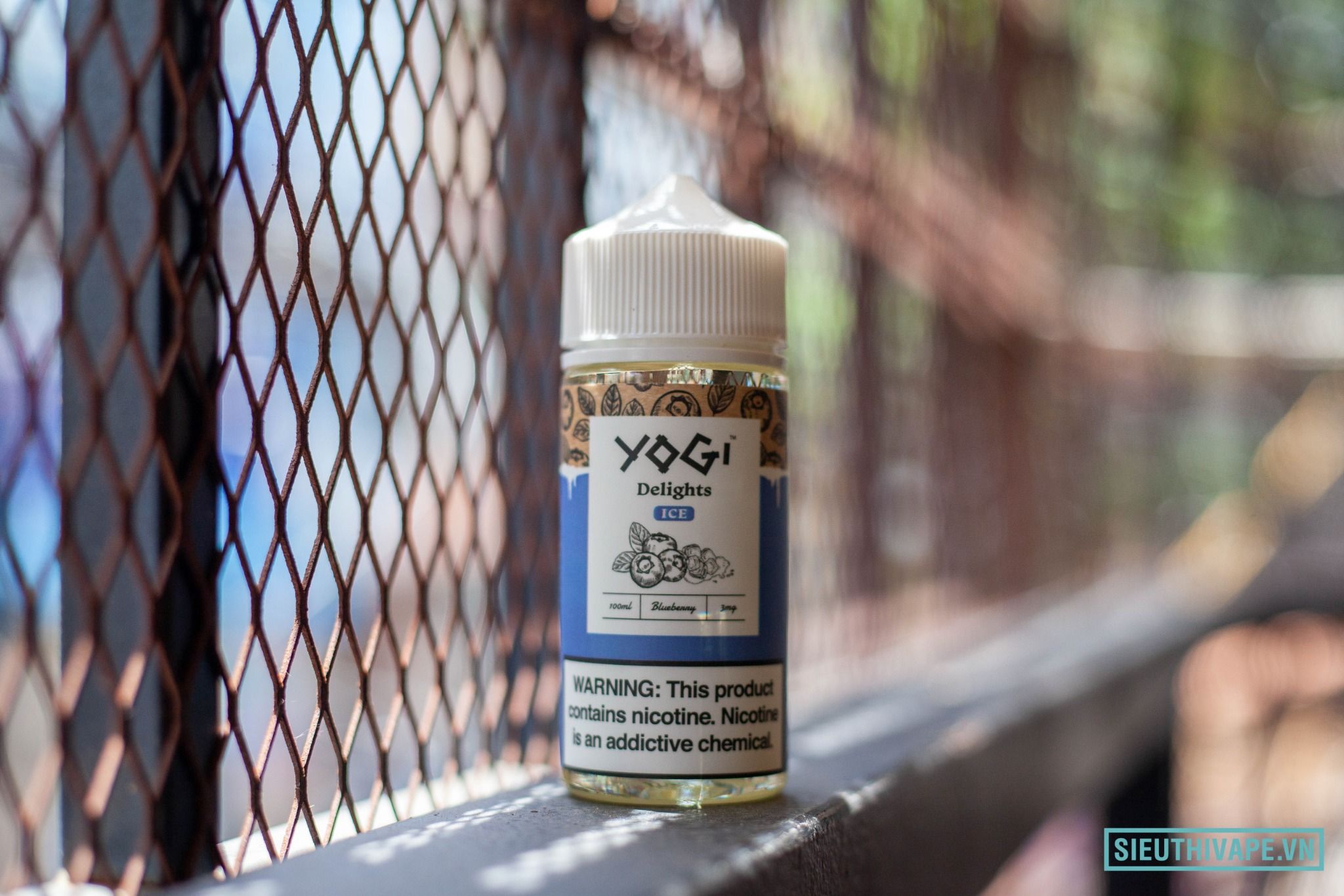  Yogi Delights Blueberry Ice 100ml - Tinh Dầu Vape Mỹ 