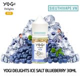  Yogi Delights Blueberry Ice Salt Nic 30ml - Tinh Dầu Salt Nic Mỹ 