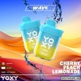  Yoxy Wave Cherry Peach Lemonade - Pod 1 Lần Có Sạc 9000 Hơi 