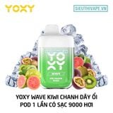  Yoxy Wave Kiwi Passion Guava - Pod 1 Lần Có Sạc 9000 Hơi 