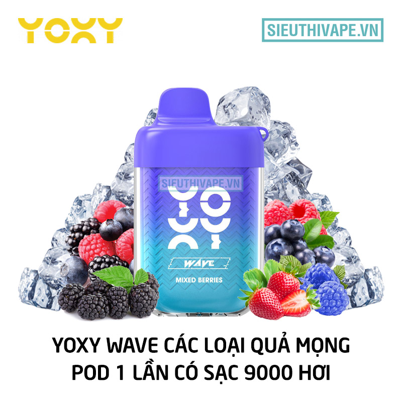 Yoxy Wave Các Loại Quả Mọng 9000 Hơi giá tốt