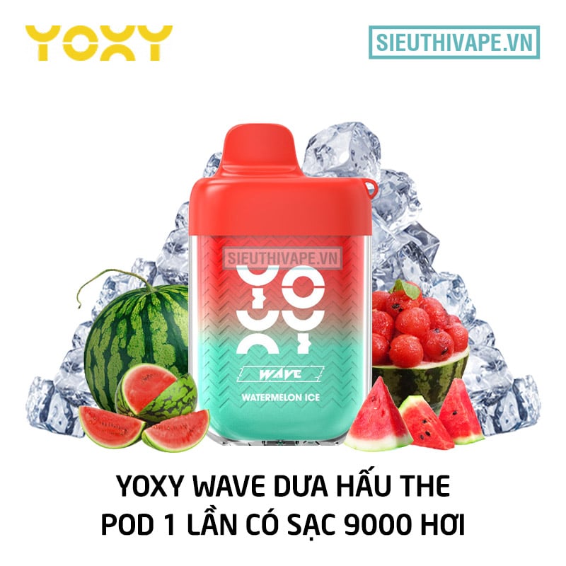 Yoxy Wave 9000 Puffs Disposable Pod