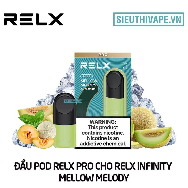  Pod Relx Pro Mellow Melody Cho Relx Infinity Pod - Chính Hãng 