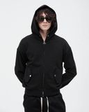  MAVERIK® SLIM FIT ZIP HOODIE ( BLACK ) 