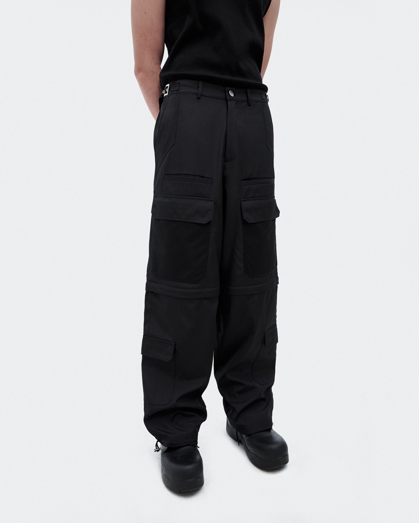  MAVERIK® TECHNICAL NYLON CARGO PANTS ( BLACK ) 