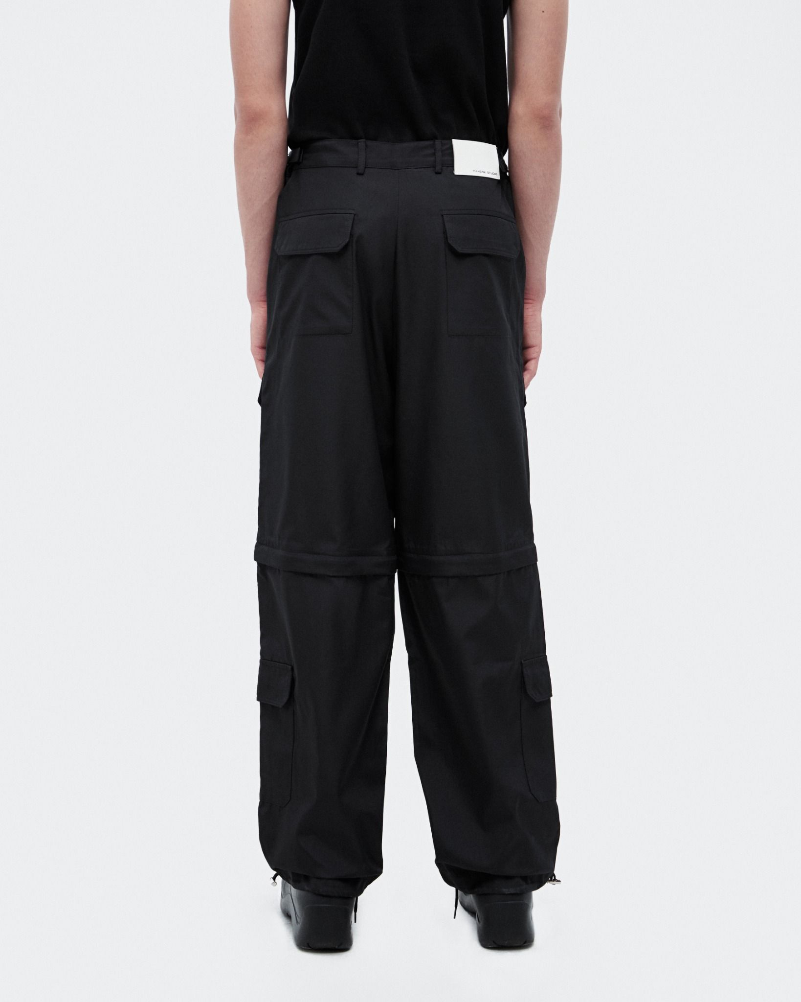  MAVERIK® TECHNICAL NYLON CARGO PANTS ( BLACK ) 