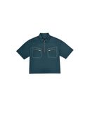  Half Zipped Kaki Shirt ( Sacramento Green ) 