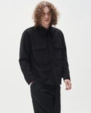  MAVERIK® SUEDE POCKET SHIRT ( BLACK ) 