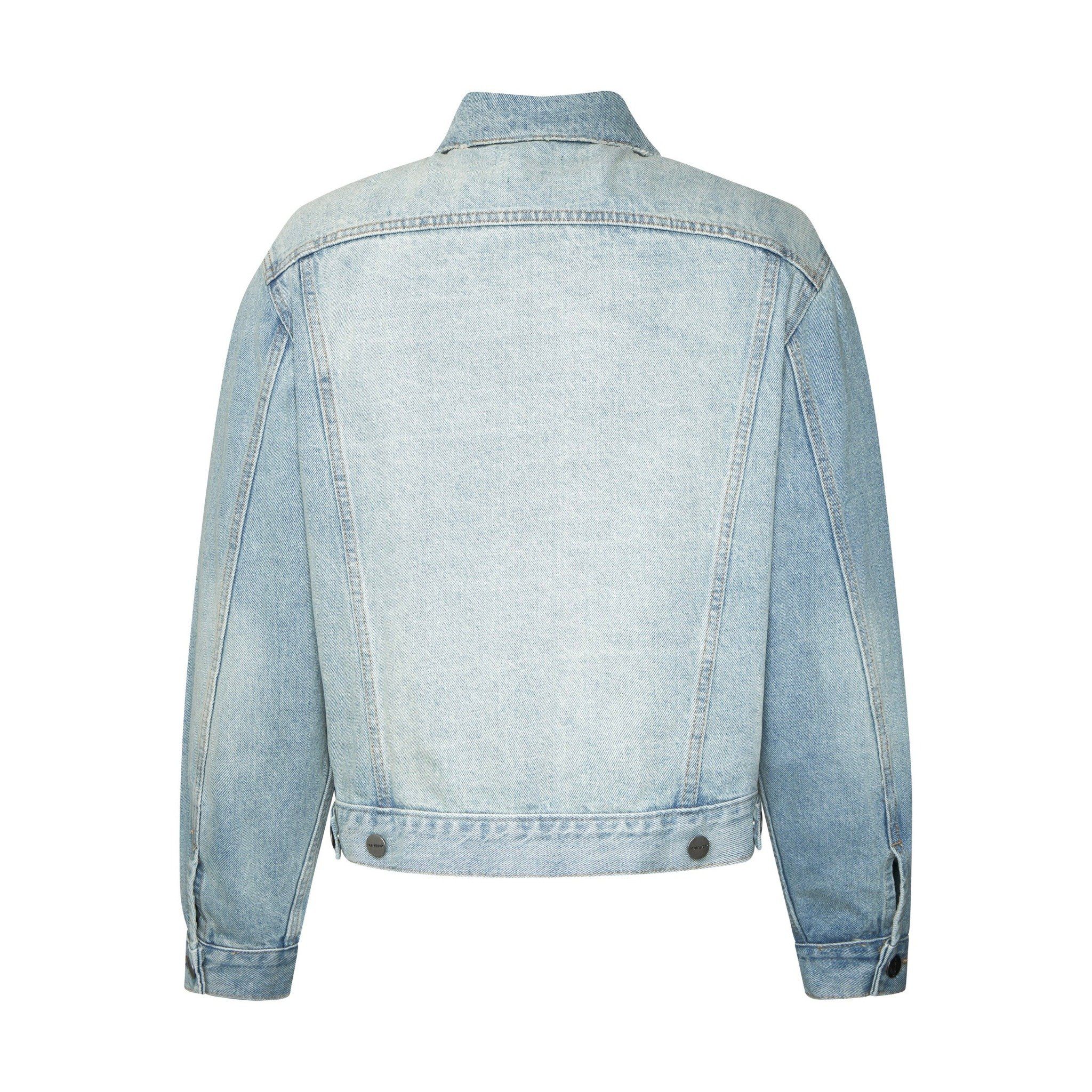  MAVERIK® - VINTAGE WASHED DIRTY BLUE DENIM JACKET 