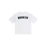  BROKEN OVERSIZED TEE (WHITE) 