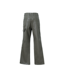  Kaki Waxed Double Knee Pants (Olive) 