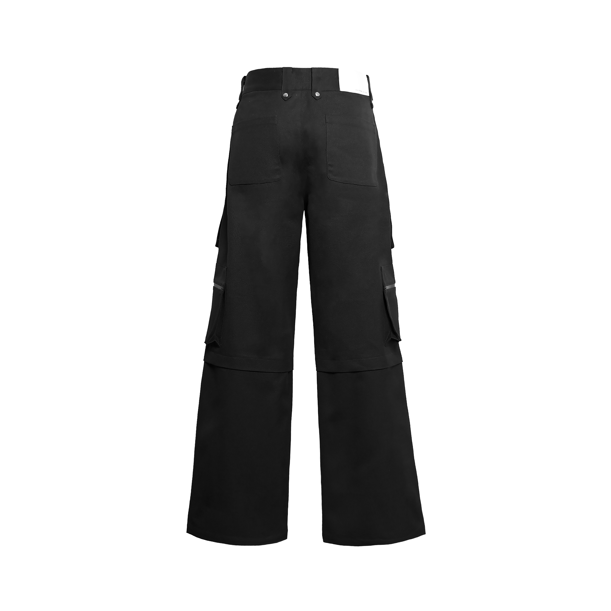  CANVAS BAGGY CARGO PANTS (BLACK) 