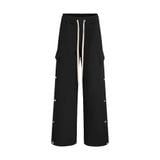  MAVERIK® SNAP BUTTON FLARED PANTS ( BLACK ) 