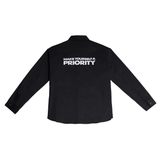  PRIORITY OVERSIZED SHIRT (BLACK) 