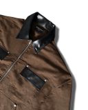  Kaki Work Jacket ( Brown ) 
