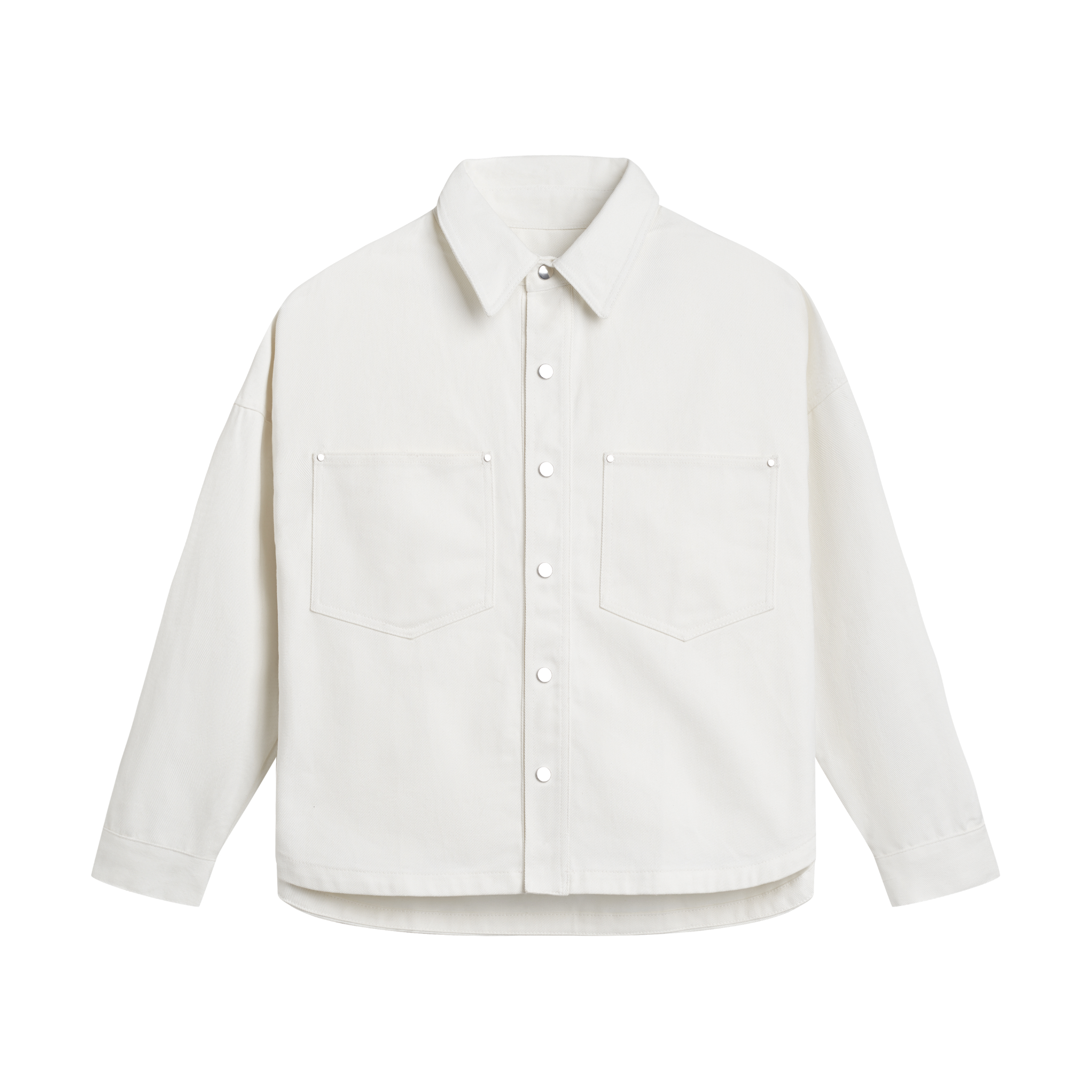  MAVERIK® OVESIZED KHAKI SHIRT (CREAM WHITE) 