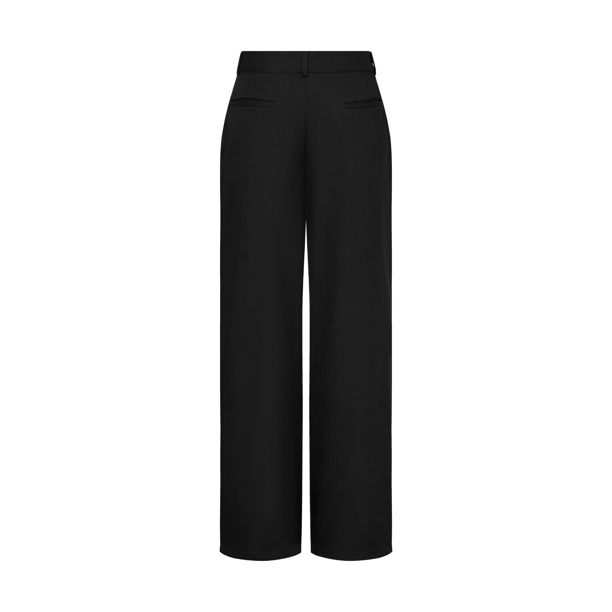  MAVERIK® PLEATED TROUSERS ( BLACK ) 