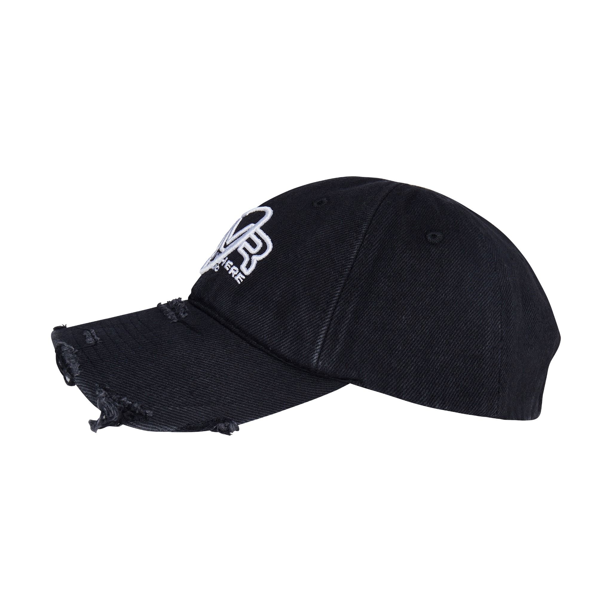  Knowwhere x Maverik Distressed Vintage Hat (Black) 