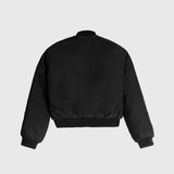  Puffer Bomber Jacket ( Black ) 