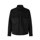  MAVERIK® SUEDE POCKET SHIRT ( BLACK ) 