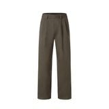  MAVERIK® “2 IN 1” PLEATED KAKI TWILL PANT ( OLIVE ) 