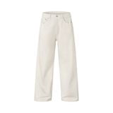  MAVERIK® LOOSE FIT DENIM PANTS ( CREAM WHITE ) 