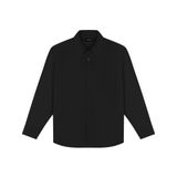  MAVERIK® OVESIZED COTTON SHIRT (BLACK) 