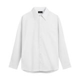  MAVERIK® OVESIZED COTTON SHIRT (WHITE) 