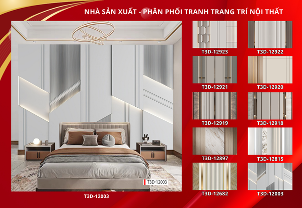 BST173 - TRANH DÁN TƯỜNG PHÒNG NGỦ - TRANH TRANG TRÍ - TRANH DÁN TƯỜNG HIỆN ĐẠI - KIỂU TRANH LIỀN KHỔ