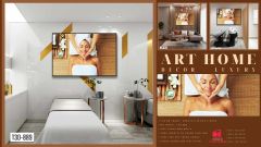TRANH TREO TƯỜNG KHUNG HỢP KIM - TRANH SPA - MÃ T3D-889