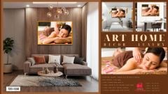 TRANH TREO TƯỜNG KHUNG HỢP KIM - TRANH SPA - MÃ T3D-1556