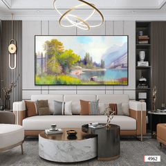 BST56 - TRANH TREO TƯỜNG - PHÒNG KHÁCH, SAU SOFA - TRANH PHONG CẢNH THIÊN NHIÊN - KHỔ LỚN