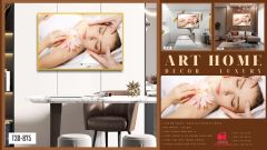 TRANH TREO TƯỜNG KHUNG HỢP KIM - TRANH SPA - MÃ T3D-875