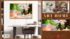 TRANH TREO TƯỜNG KHUNG HỢP KIM - TRANH SPA - MÃ T3D-1559
